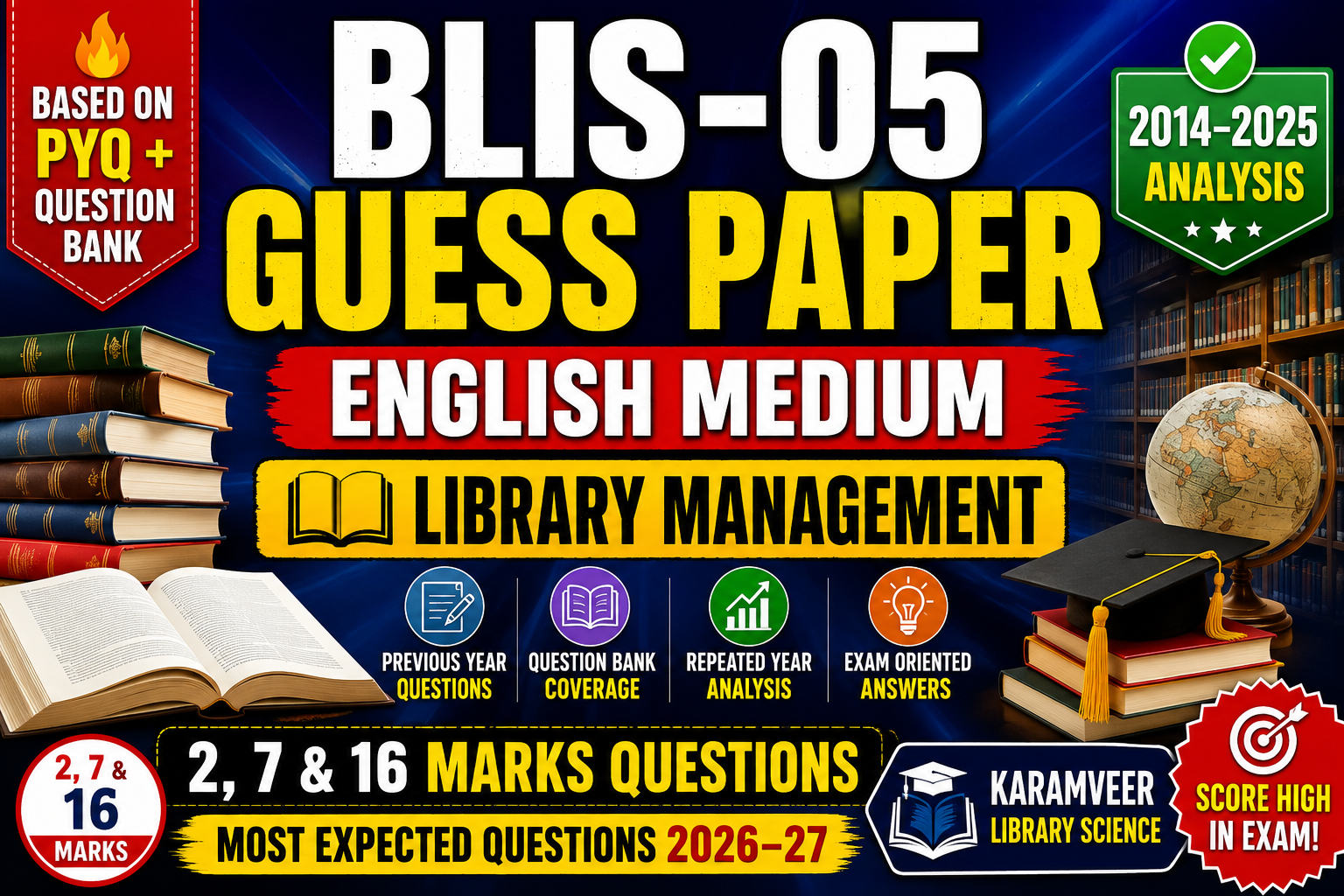 BLIS 05 Premium Guess Paper English