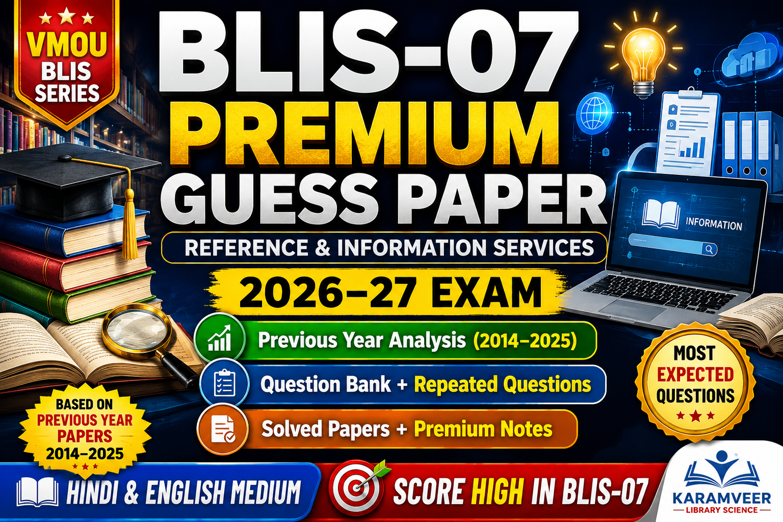 BLIS 07 Premium Guess Paper English